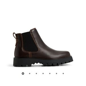 Brand New Sperry Dark Brown Leather Ankle Boots